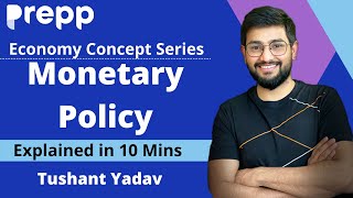 What is Monetary Policy  Economics explainer series  Concepts in 10 minutes [upl. by Htilil]