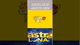 CÓMO JUGAR EL SUPER ASTRO SOL  ASTRO LUNA HOY MIERCOLES 29 de agosto de 2024 [upl. by Ecinhoj]