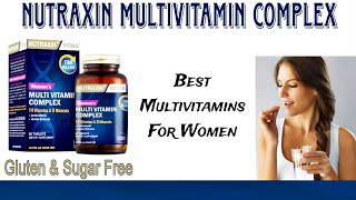 Best multivitamins for women  Nutraxin multivitamin complex  Benefits [upl. by Gretchen]