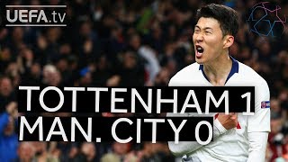 TOTTENHAM 10 MAN CITY UCL HIGHLIGHTS [upl. by Binnie]