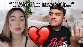 BREAK UP PRANK ON BOYFRIEND💔 [upl. by Noslrac135]