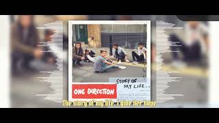 Story of my life  One Direction visuallized version with lyrics not official 8D AUDIO [upl. by Xet]