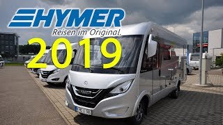 Hymer Hymercar amp Eriba 2019  Anteprime Camper  Motorhome Preview [upl. by Jamey]