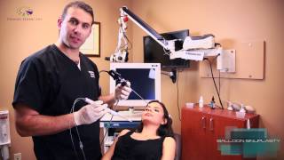 Balloon Sinuplasty Demonstration  Sinusitis Treatment  by Daniel Ganc MD  Boca Raton FL [upl. by Henryetta]