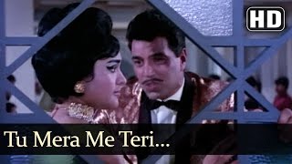 Tu Mera Main Teri  Dharmendra  Vaijayantimala  Pyar Hi Pyar  Hindi Song [upl. by Llenyl]