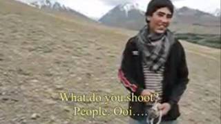 Afghan Shepherd Boys With Slingshots Whos Goliath [upl. by Anavahs]