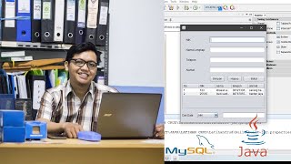 Tutorial Crud Java Netbeans Mysql [upl. by Ahsilra]