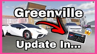 The NEW Greenville update is coming in Roblox Greenville [upl. by Azalea]