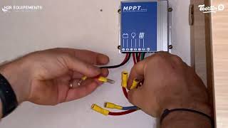 Régulateur de charge solaire MPPT 1212 EM  Montage utilisation et avis [upl. by Etterb]