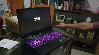 Laptop gaming unboxing Asus TUF A15 Ryzen 5 7535HS  RTX 2050 [upl. by Letsyrhc]