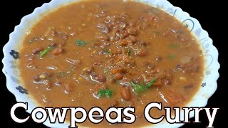 Cowpea beans Recipe  Karamani Kulambu in Tamil  Thatta Payaru Kulambu in Tamil [upl. by Helfant]