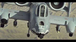 A10 Warthog Live Fire Training Mission  with live gunfire [upl. by Nossila724]