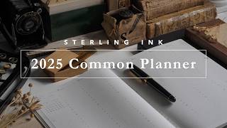 2025 Common Planners are Here  STERLING INK [upl. by Ihcelek420]