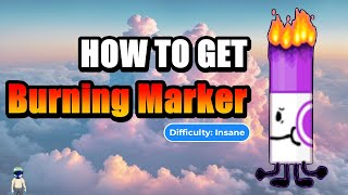 How To Get Burning Marker  Find The Markers marker roblox Burningmarker [upl. by Poler]