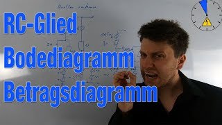 R C Bodediagramm Betragsdiagramm Amplitudengang RCGlied [upl. by Biagi942]