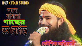 মনে বাবলা গাছের কষ লেগেছে কৌশিক অধিকারী  Mone Babla Gacher kosh Legeche  Kaushik Adhikari 2024 [upl. by Oflodur]