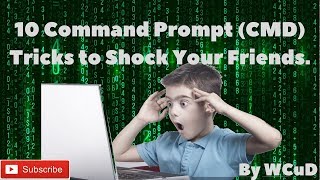 10 Command Prompt CMD Tricks to Shock Your Friends Top CMD Secrets  Best CMD Hacks and Tricks [upl. by Tarton]