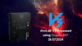 AhnLab V3 Bypassed using Quasar RAT 28072024 FUD Crypter Spectrum Guardian [upl. by Tommi]