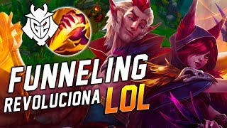 FUNNELING XAYAH Y RAKAN  😱FULL BUILD AL MINUTO 25😱 [upl. by Crockett]