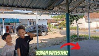 ALHAMDULILLAH‼️ KAK FANUS BANGUN TEMPAT NONGKRONG WARUNG FAREL PRAYOGA [upl. by Lathan]