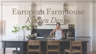 European Farmhouse Kitchen Design [upl. by Iuq]