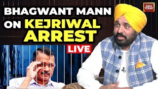 LIVE  Bhagwant Mann On Who Will Run Delhi  Punjab CM Mann Exclusive On Kejriwal Arrest News [upl. by Fricke997]