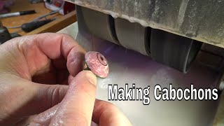 Lapidary Steps How to Make Cabochons  Every Step Rough to Finished Piece in 4K video [upl. by Malim]