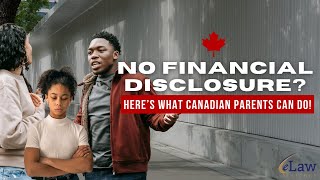 No Financial Disclosure in Divorce  What Canadian Parents Can Do [upl. by Acirem]