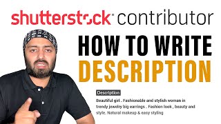 How to Write Best Description  Shutterstock Contributor  Urdu  Hindi [upl. by Narrad755]