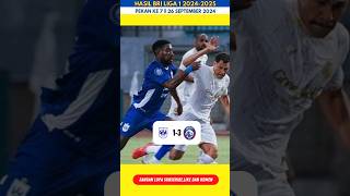 PSIS VS AREMA PSIS Kalah Di Kandang Dengan 10 Pemain Hasil Liga 1 Pekan 7 [upl. by Anawad]