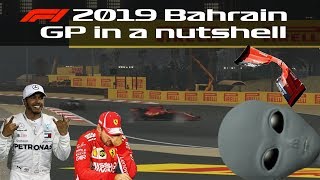 F1 2019 Bahrain GP in a nutshell [upl. by Ayaet778]