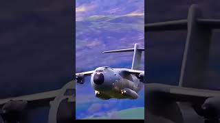 quotEpic Airbus A400M Mach Loop Flyby – Unbelievable Low Pass [upl. by Rolo]