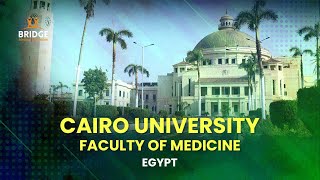 Cairo University Faculty Of Medicine  MBBS in Egypt  Admissions 2024 [upl. by Esihcoc]