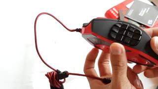 El mejor mouse MMO Gamer para Dota 2  Redragon Perdition M901 [upl. by Ahsotan366]