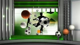 sport 2 virtual set studio tv footage background [upl. by Einnalem647]