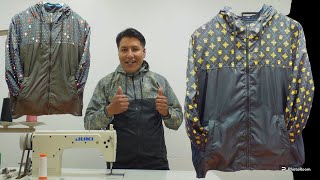 ESTA CHAQUETA ROMPEVIENTOS ES MUY FACIL DE HACERTips De Confeccion [upl. by Alemahs]