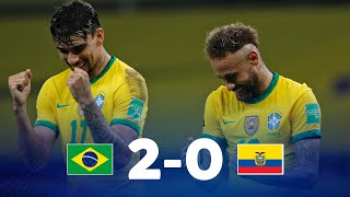 Eliminatorias Sudamericanas  Brasil vs Ecuador  Fecha 7 [upl. by Ahtnams377]