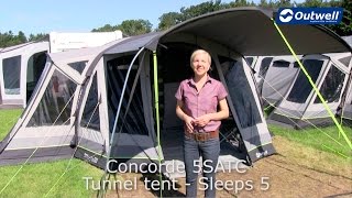 Outwell Concorde 5SATC Tent  Innovative Family Camping [upl. by Kailey]