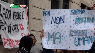 Gallarate  Protesta studenti al Falcone “Vogliamo soluzioni” [upl. by Anayit]