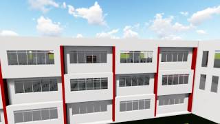 Recorrido FIC UNSA  Revit y lumion [upl. by Adnovay]