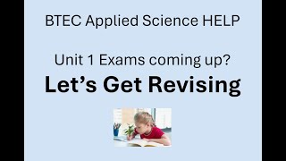 BTEC Applied Science Lets get revising [upl. by Rednazxela225]