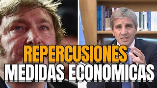 Repercusiones de las 10 Medidas Economicas del GOBIERNO ¿Que dijo caputo de los jubilados [upl. by Arbed363]