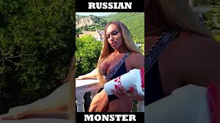 Russian Monster Female Bodybuilder Motivation  Nataliya Amazonka [upl. by Shantee]