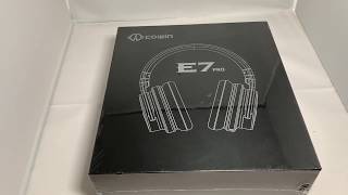 Cowin E7 Pro Active Noise Cancelling Bluetooth Headphone Unbox Review [upl. by Mirielle939]