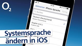 iOSSprache ändern  so wechselt du die Systemsprache auf deinem iPhone [upl. by Magen989]