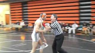 12310 THS varsity wrestling invite  Erich Schifter referee grabs athlete by throat [upl. by Rosalie]