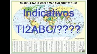 Indicativos de Radioaficionados y sus variantes [upl. by Iorgos]