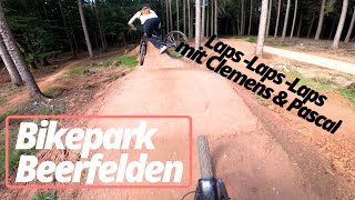 Bikepark Beerfelden ‘23  Laps ohne Ende  Clemens crashed in Schlammloch [upl. by Atnahsal586]