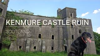 Kenmure Castle ruins in Galloway Scotland [upl. by Kirtley]