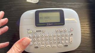 Brother PT M95 P Touch Label Maker Bundle Review East to use and incredibly handy LabelMaker [upl. by Yelhsa]